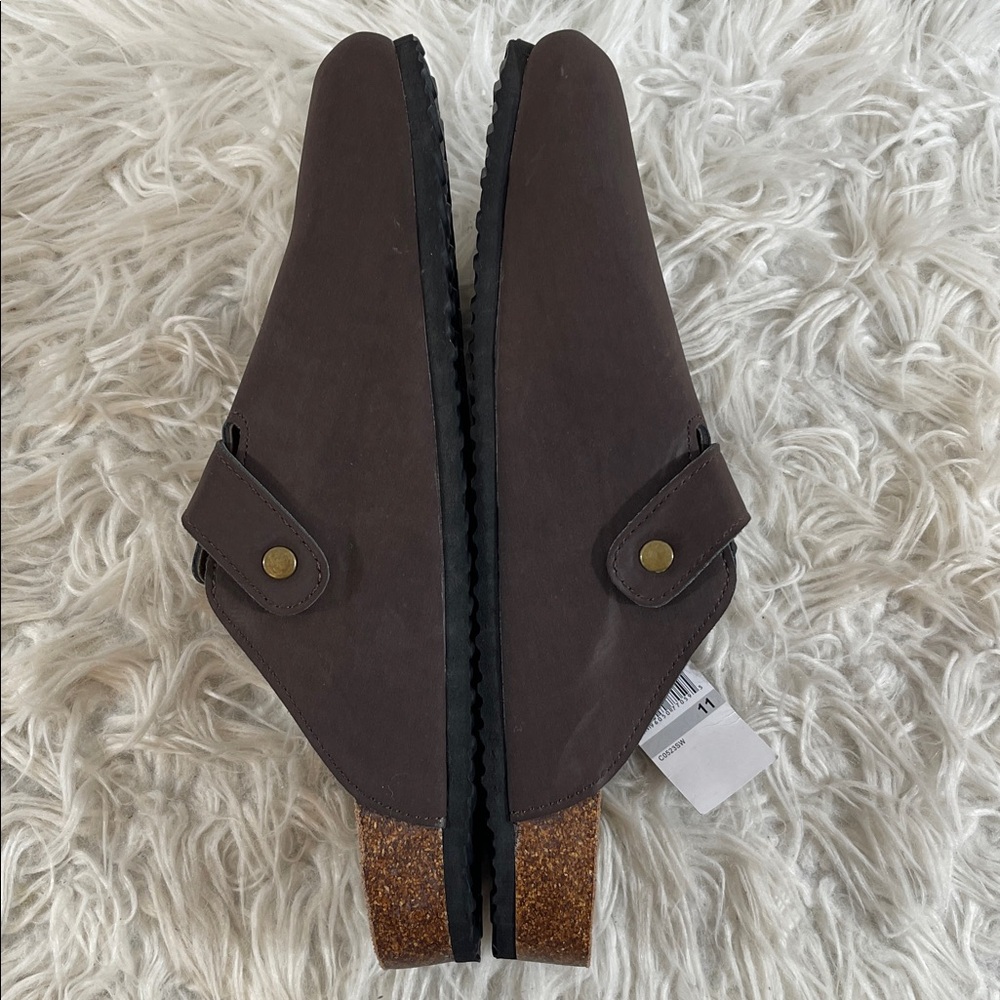 NAUTICA Slip On Loafers Shoes Dark Brown Size 11 NEW - Picture 8 of 13